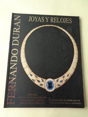 Image du vendeur pour Fernando Durn. Joyas y relojes. Subasta 26 y 27 de mayo de 1998 mis en vente par GALLAECIA LIBROS