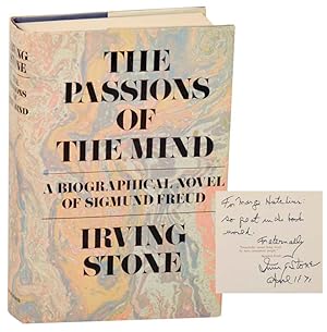 Seller image for The Passions of The Mind: A Biographical Novel of Sigmund Freud (Signed First Edition) for sale by Jeff Hirsch Books, ABAA