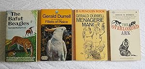 Image du vendeur pour 4 by Durell: The Bafut Beagles/Fillets of Plaice/Menagerie Man/The Overloaded Ark mis en vente par callabooks