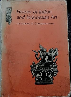 Seller image for History of Indian and Indonesian Art for sale by Stahr Book Shoppe