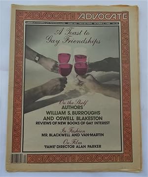 Seller image for The Advocate (Issue No. 302, October 2, 1980): America's Leading Gay Newsmagazine (Newsprint Magazine Newspaper) (Formerly, The Los Angeles Advocate) for sale by Bloomsbury Books
