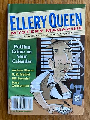 Image du vendeur pour Ellery Queen Mystery Magazine March / April 2017 mis en vente par Scene of the Crime, ABAC, IOBA