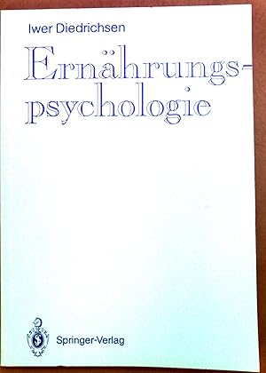 Bild des Verkufers fr Ernhrungspsychologie. zum Verkauf von books4less (Versandantiquariat Petra Gros GmbH & Co. KG)