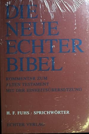 Bild des Verkufers fr Sprichwrter. (Neuwertiger Zustand) Die neue Echter-Bibel, Kommentar zum Alten Testament mit der Einheitsbersetzung ; Lfg. 35 zum Verkauf von books4less (Versandantiquariat Petra Gros GmbH & Co. KG)