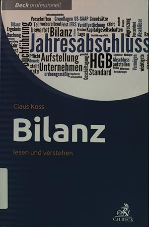 Immagine del venditore per Bilanz lesen und verstehen. Beck professionell venduto da books4less (Versandantiquariat Petra Gros GmbH & Co. KG)