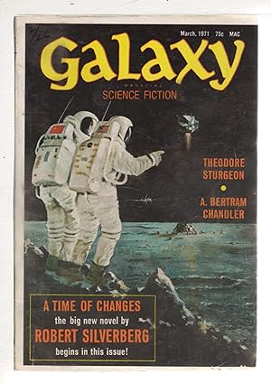 GALAXY MAGAZINE MARCH 1971, Vol 31, No 4.