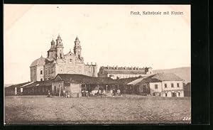 Ansichtskarte Pinsk, Kathedrale mit Kloster