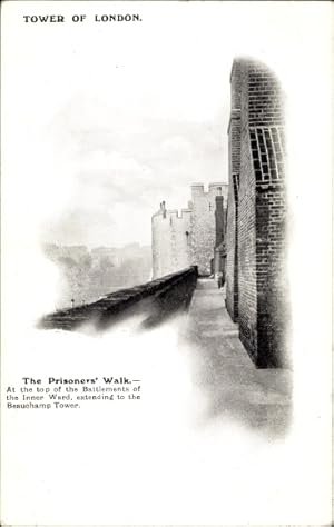 Seller image for Ansichtskarte / Postkarte London City England, Tower, The Prisoners Walk for sale by akpool GmbH