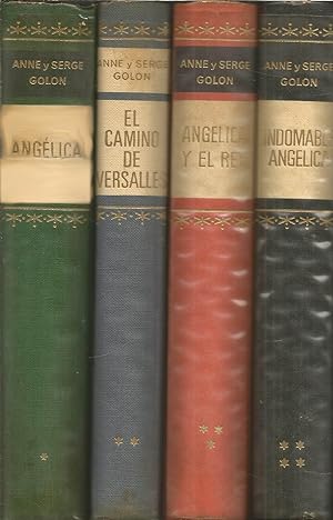 ANGELICA (4 LIBROS) 1 ANGELICA+2 EL CAMINO DE VERSALLES+3 ANGELICA Y EL REY+4 INDOMABLE ANGELICA)