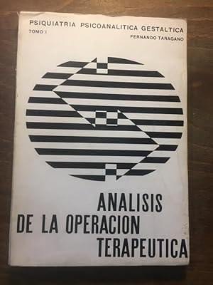 Imagen del vendedor de Anlisis de la operacin teraputica a la venta por Libreria Anticuaria Camino de Santiago
