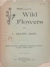 Bild des Verkufers fr Our wild flowers zum Verkauf von Harry E Bagley Books Ltd