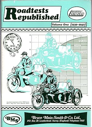 Bild des Verkufers fr Motorcycle Roadtests Republished Vol. 1 1930-1940 zum Verkauf von Michael Moons Bookshop, PBFA