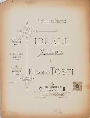 Imagen del vendedor de Ideale Melodia a la venta por FABRISLIBRIS