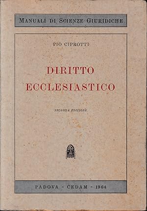 Seller image for Diritto ecclesiastico for sale by librisaggi