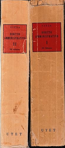 Diritto amministrativo, due volumi.
