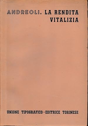 La rendita vitalizia vol. 8, tomo 3, fasc. 4.