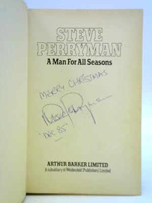 Imagen del vendedor de A Man For All Seasons a la venta por World of Rare Books