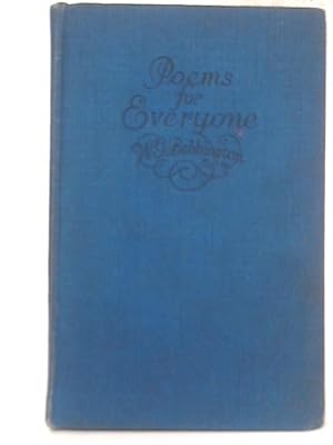 Image du vendeur pour Poems for Everyone mis en vente par World of Rare Books