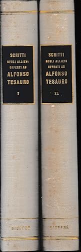 Scritti degli allievi offerti ad Alfonso Tesauro nel quarantesimo anno d'insegnamento, due volumi
