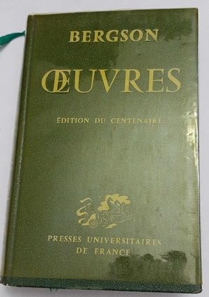 Oeuvres. Edition du Centenaire