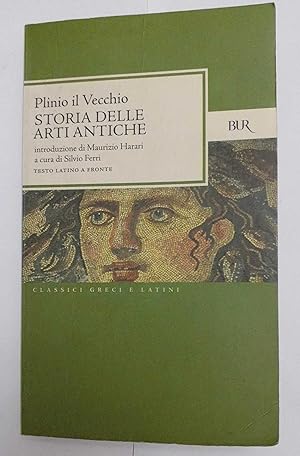 Immagine del venditore per Storia delle arti antiche. Testo latino a fronte venduto da librisaggi