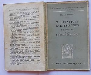 Bild des Verkufers fr Meditations cartesiennes introduction a la phenomenologie zum Verkauf von librisaggi