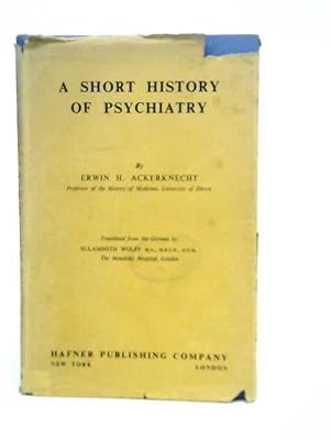 Imagen del vendedor de Short History of Psychiatry a la venta por World of Rare Books
