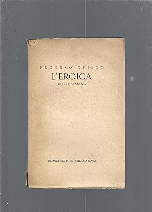 Imagen del vendedor de L'eroica a la venta por librisaggi