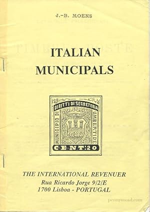 Imagen del vendedor de Italian Municipals a la venta por Pennymead Books PBFA