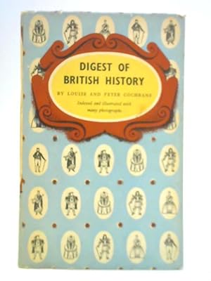 Bild des Verkufers fr Digest of British History zum Verkauf von World of Rare Books