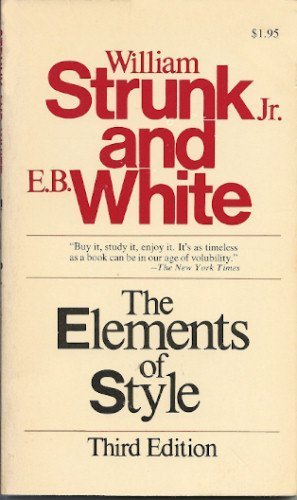 Seller image for The Elements of Style for sale by Redux Books
