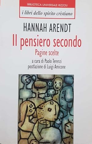 Il pensiero secondo : pagine scelte