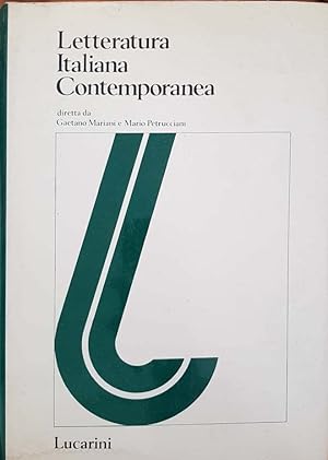 Letteratura italiana contemporanea vol.3