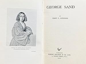 Imagen del vendedor de George Sand. a la venta por Jack Baldwin Rare Books