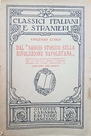 Dal "saggio storico sulla rivoluzione napoletana"