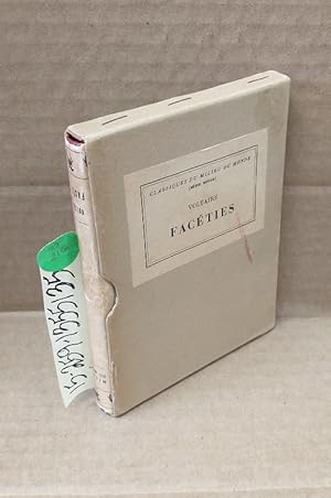 Faceties, Volume 9 (Collection Classique du Milieu du Monde)