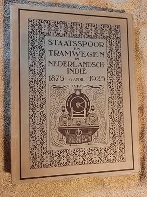 Bild des Verkufers fr Gedenkboek der Staatsspoor en Tramwegen in Nederlandsch-Indie 1875 - 1925, 6 April. zum Verkauf von Aderholds Bcher & Lots