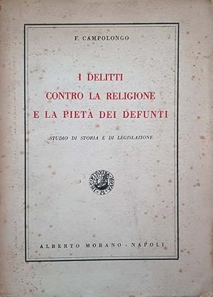 I delitti contro la religione e la pietà dei defunti