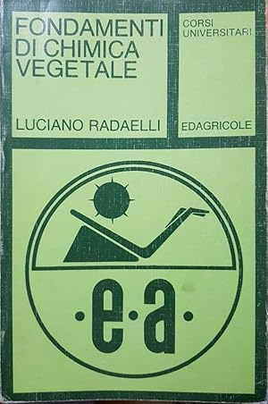 Fondamenti di chimica vegetale