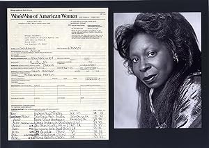 Whoopi Goldberg Autograph | signed documents