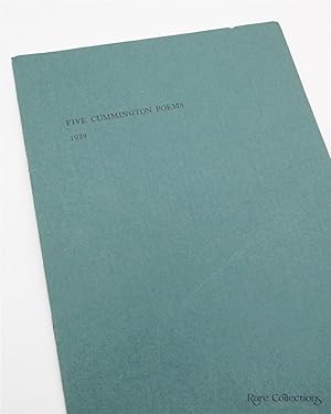 Seller image for Five Cummington Poems for sale by Rare Collections