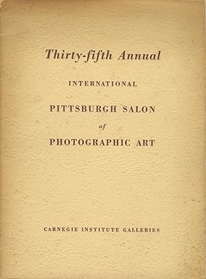 THE PHOTOGRAPHIC SECTION OF THE ACADEMY OF SCIENCE AND ART OF PITTSBURGH Exhibited at Carnegie In...