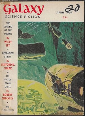 Bild des Verkufers fr GALAXY Science Fiction: April, Apr. 1957 zum Verkauf von Books from the Crypt
