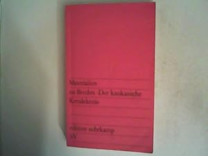 Seller image for Materialien zu Brechts '' Der kaukasische Kreidekreis'' for sale by ANTIQUARIAT FRDEBUCH Inh.Michael Simon