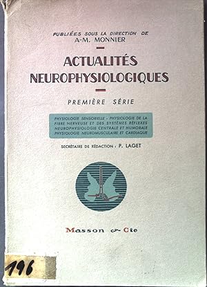 Imagen del vendedor de Actualites Neurophysiologiques; a la venta por books4less (Versandantiquariat Petra Gros GmbH & Co. KG)