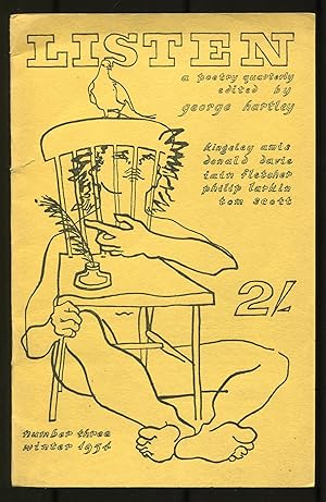 Bild des Verkufers fr Listen: A Poetry Quarterly - Volume One, Number Three (Winter 1954) zum Verkauf von Between the Covers-Rare Books, Inc. ABAA