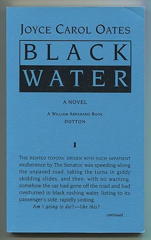 Bild des Verkufers fr Black Water zum Verkauf von Between the Covers-Rare Books, Inc. ABAA