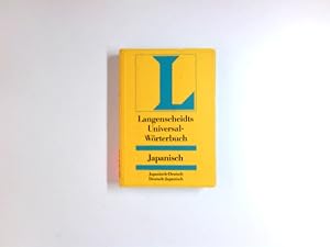 Seller image for Langenscheidts Universal-Wrterbuch Japanisch : japan.-dt., dt.-japan. ; in lat. Umschrift for sale by Antiquariat Buchhandel Daniel Viertel