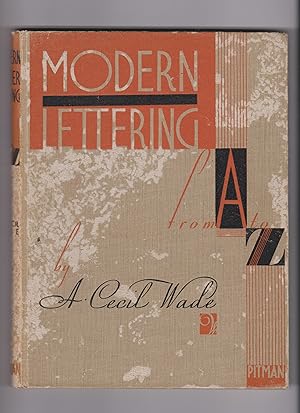 Seller image for Modern Lettering: From A to Z for sale by Q's Books Hamilton