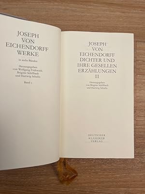 Werke in sechs Bänden: Band 3: Dichter und ihre Gesellen. Erzählungen II